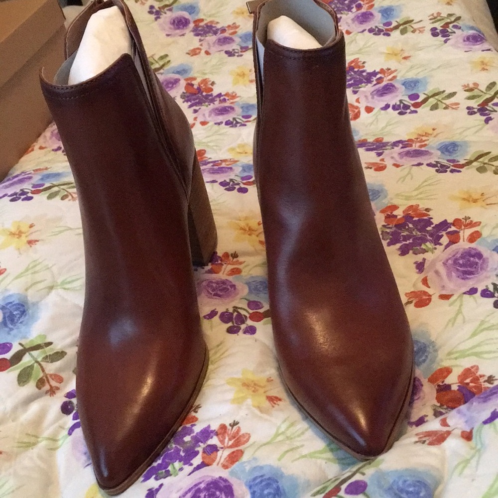 Cognac Steve Madden Boots